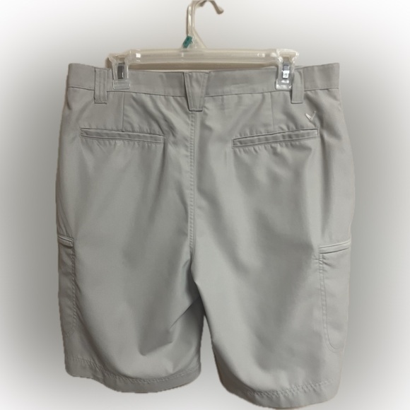 Callaway Men’s Khaki Golf Shorts 34” Waist 10” Inseam - Picture 2 of 6